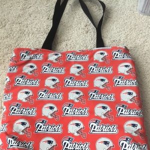 Handmade New England Patriots Bag